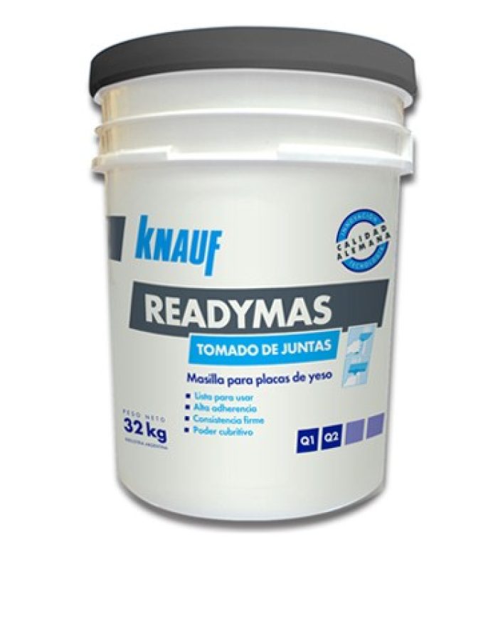 MASILLA KNAUF READYMAS TOMADO DE JUNTAS BALDE X 32 KG